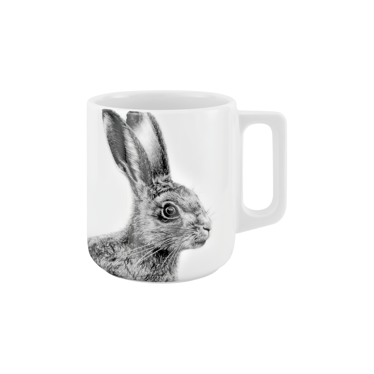 becher mit henkel 370 . hase .