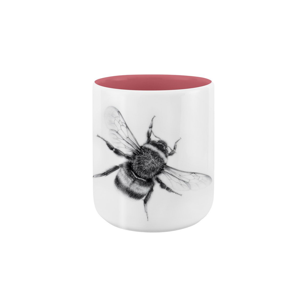 becher ohne henkel . innen farbig . hummel .