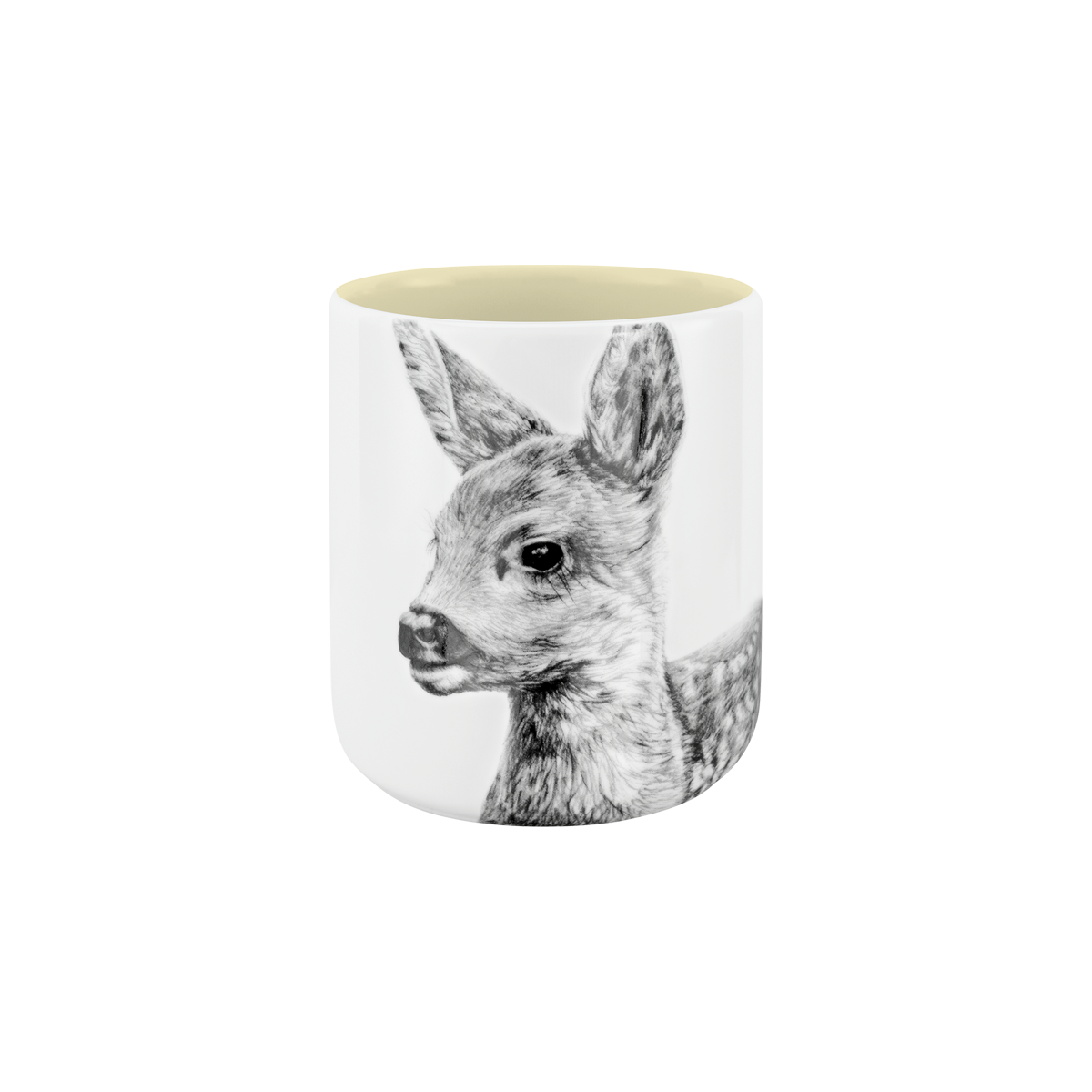 becher ohne henkel . innen farbig . kitz .