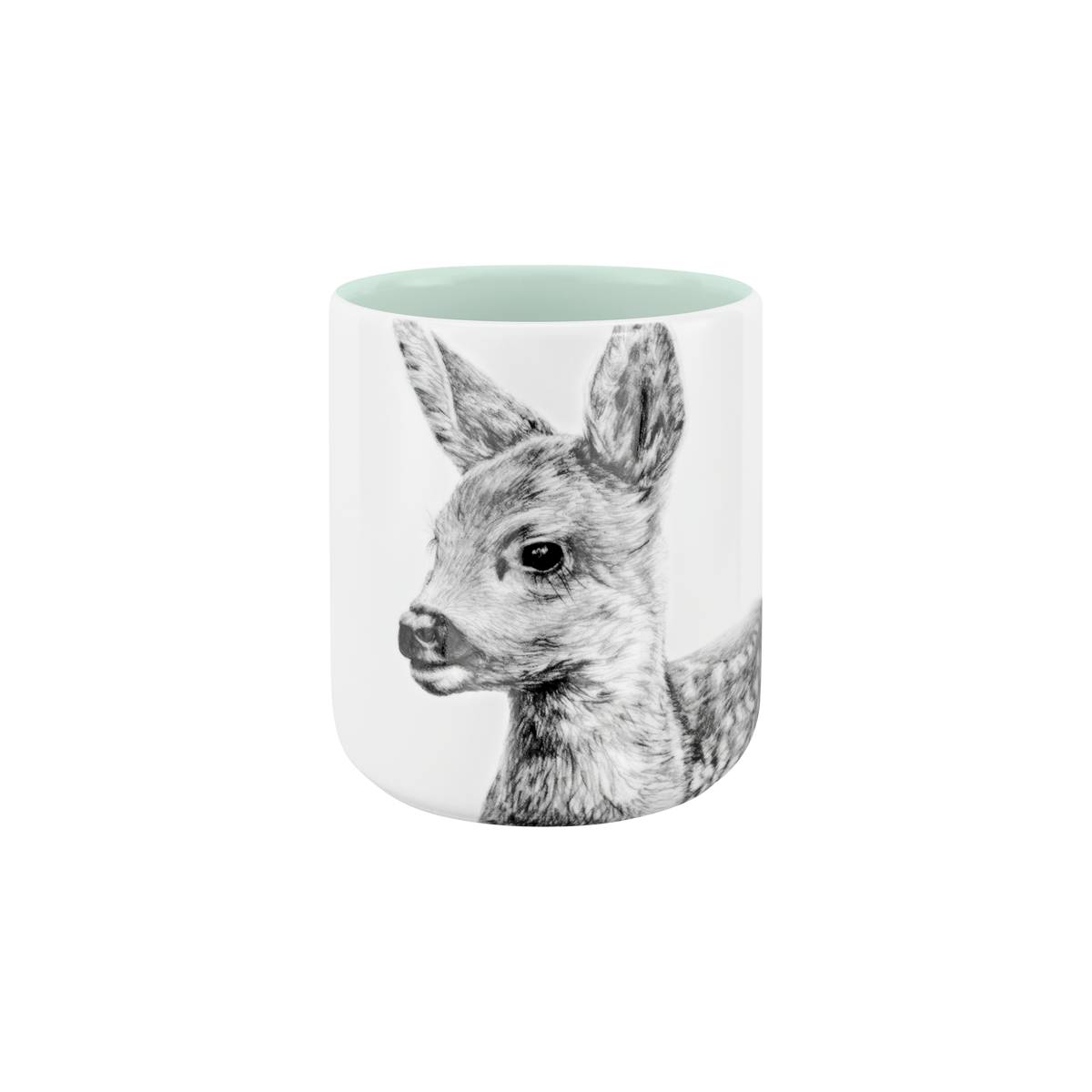 becher ohne henkel . innen farbig . kitz .