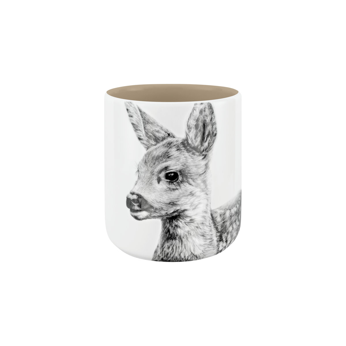 becher ohne henkel . innen farbig . kitz .