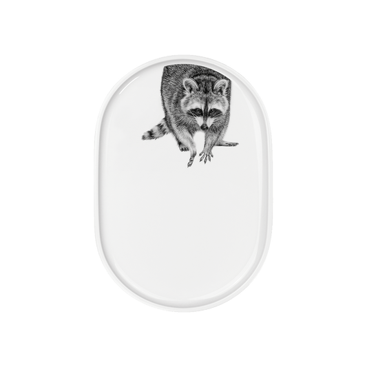 platte 23x16 . waschbär .