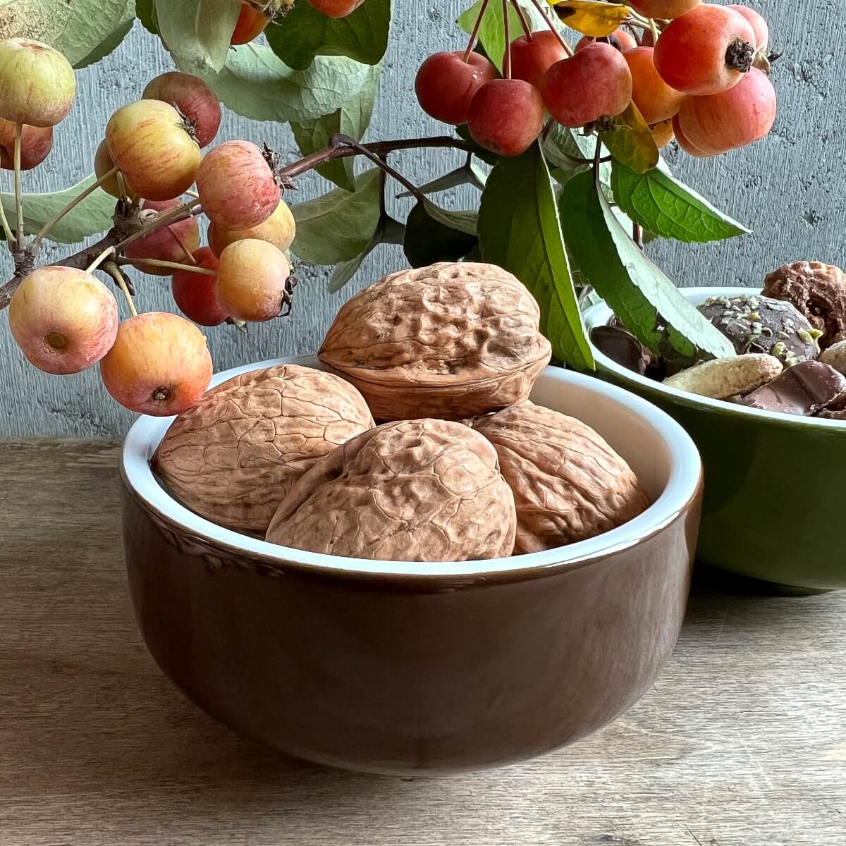 schokoladenmund . handgespritzt außen