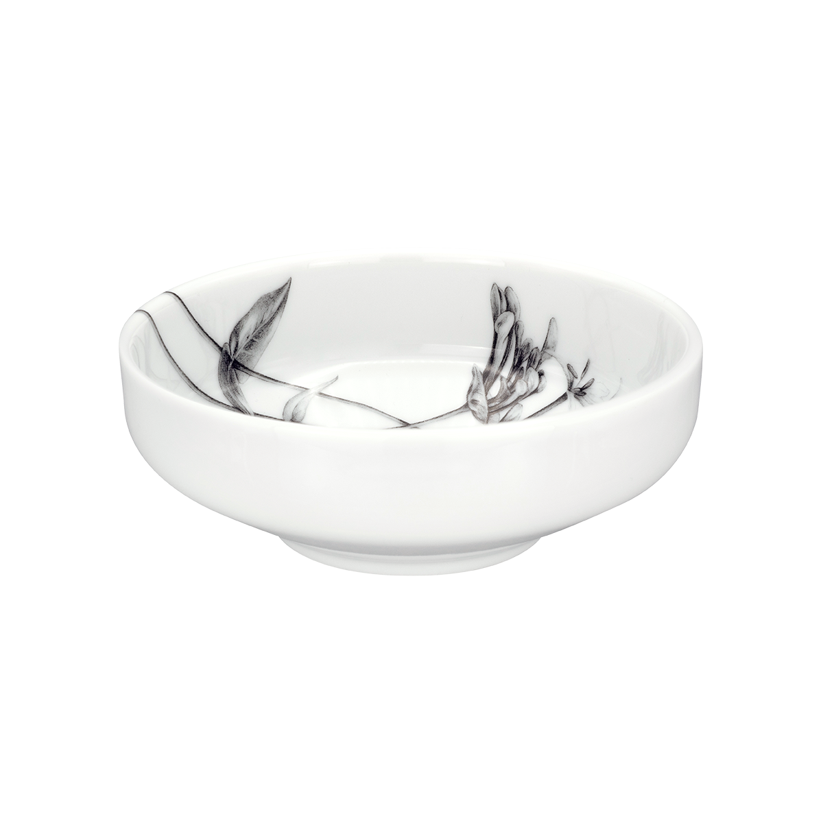 schale 15 . geißblatt mit rotkehlchen .