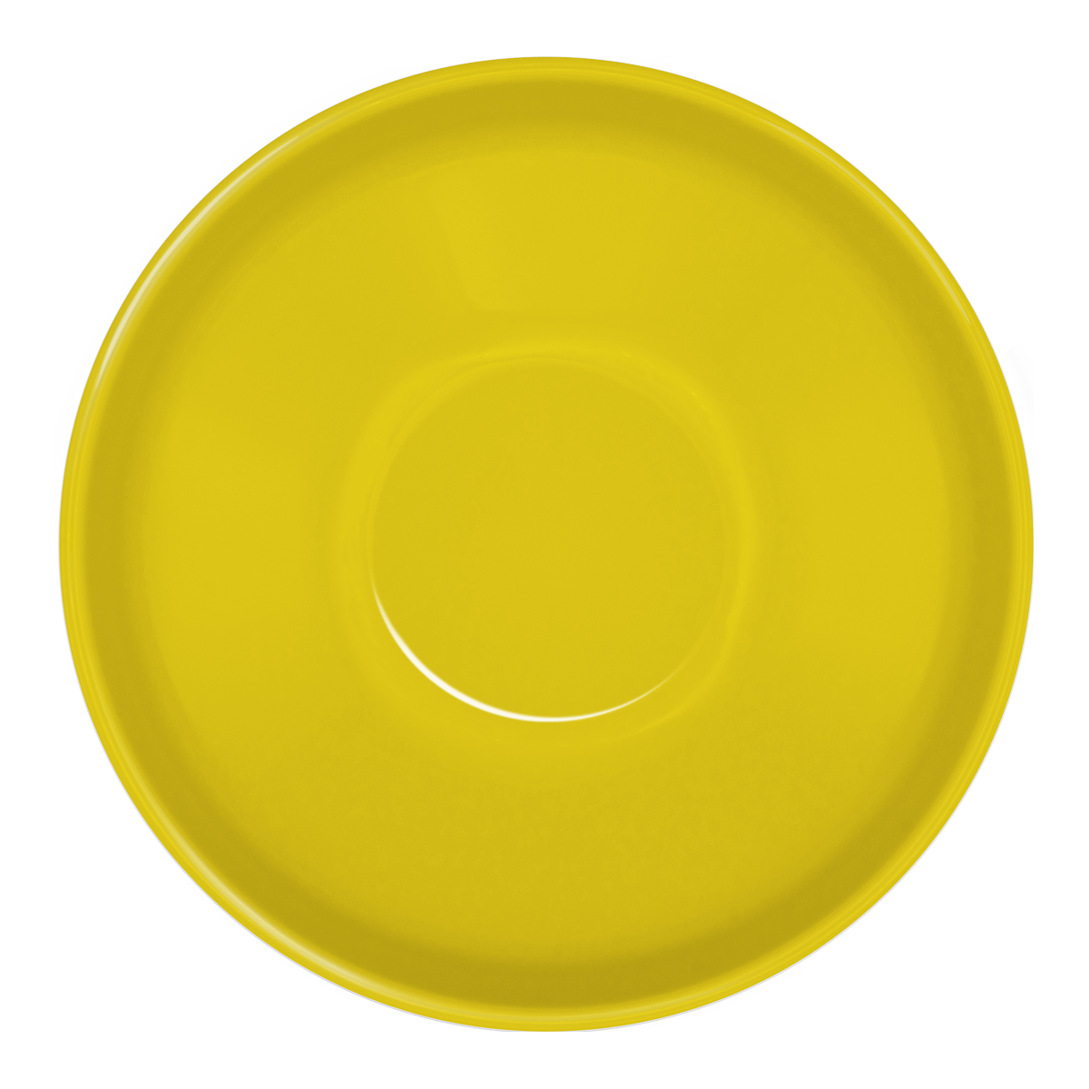 schale 19 . das letzte laub . handgespritzt innen .