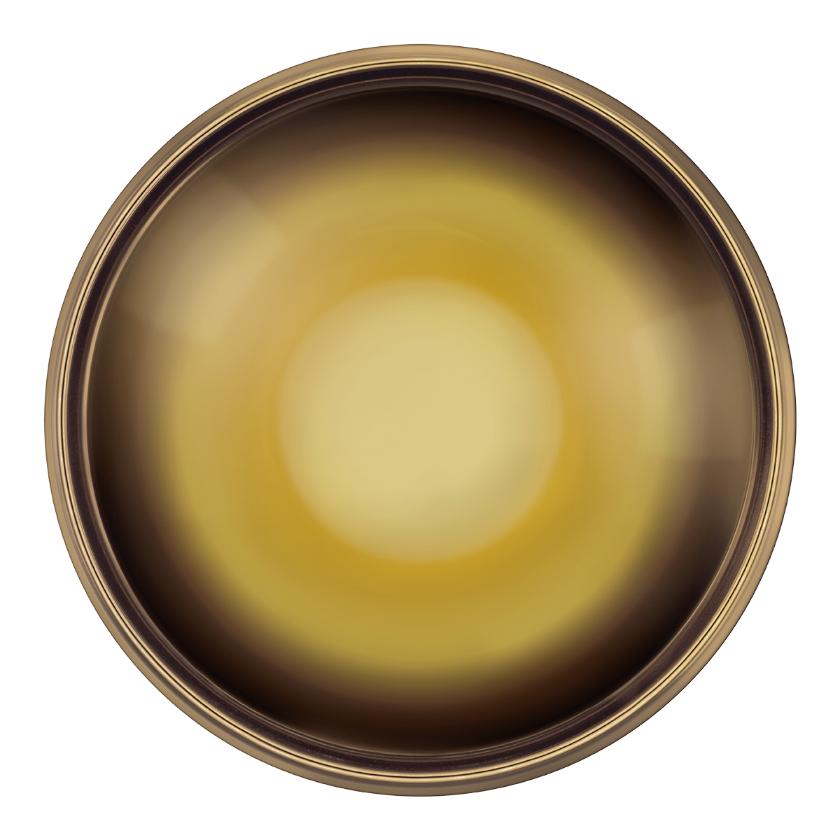 schale 19 . rauschgoldengel . handgespritzt innen .