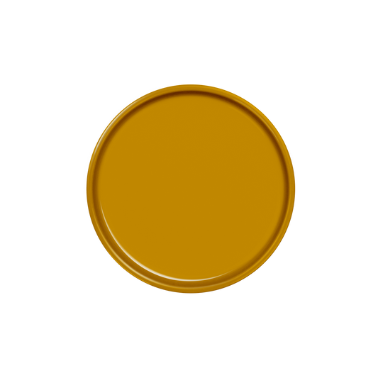 teller 17  . honig im tee . handgespritzt .