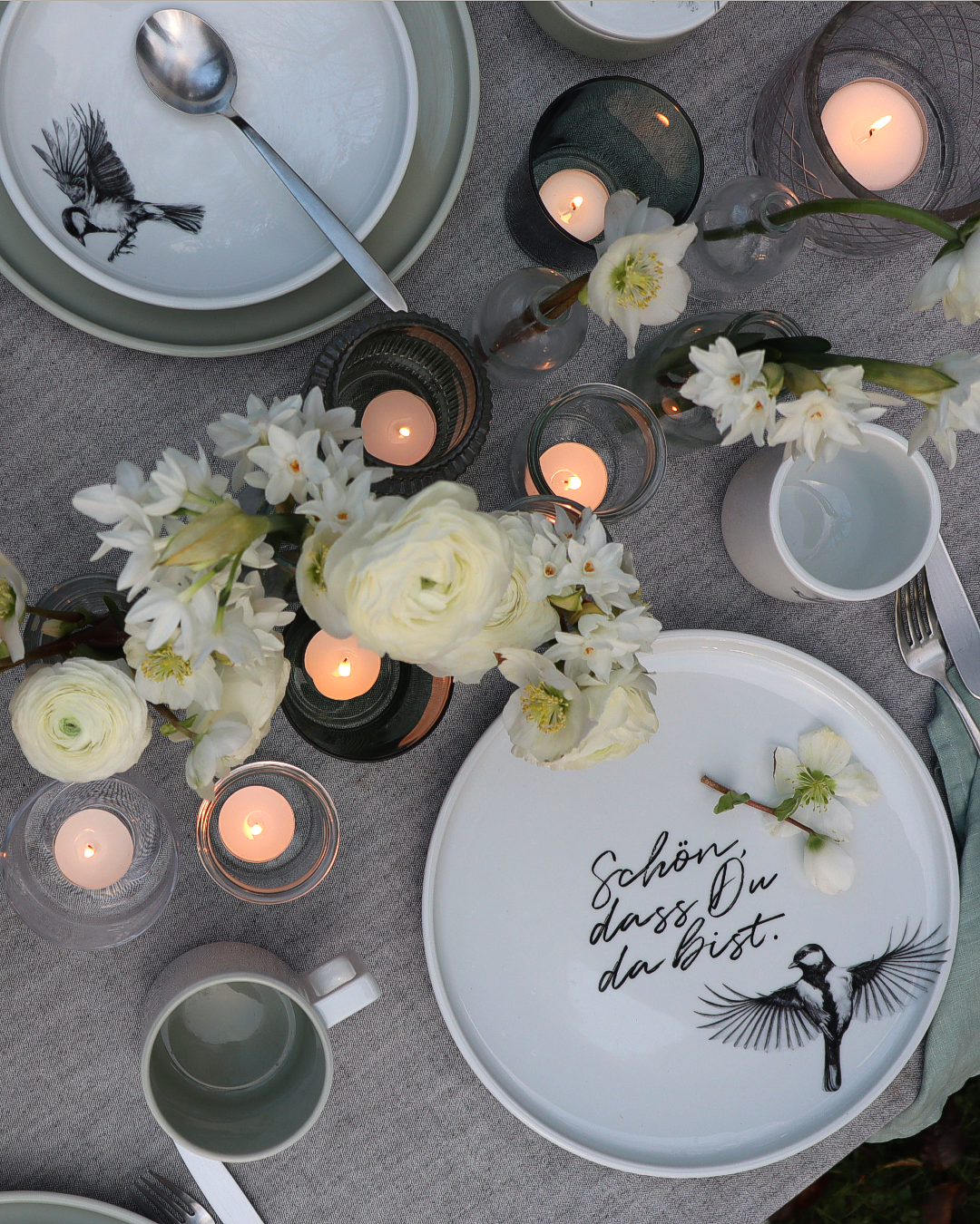 teller 28 . kohlmeise . schön dass du da bist .