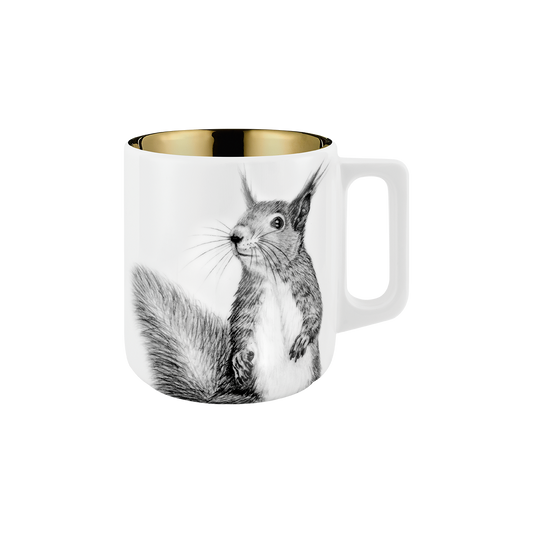 becher mit henkel 370 . eichhörnchen . rauschgoldengel .