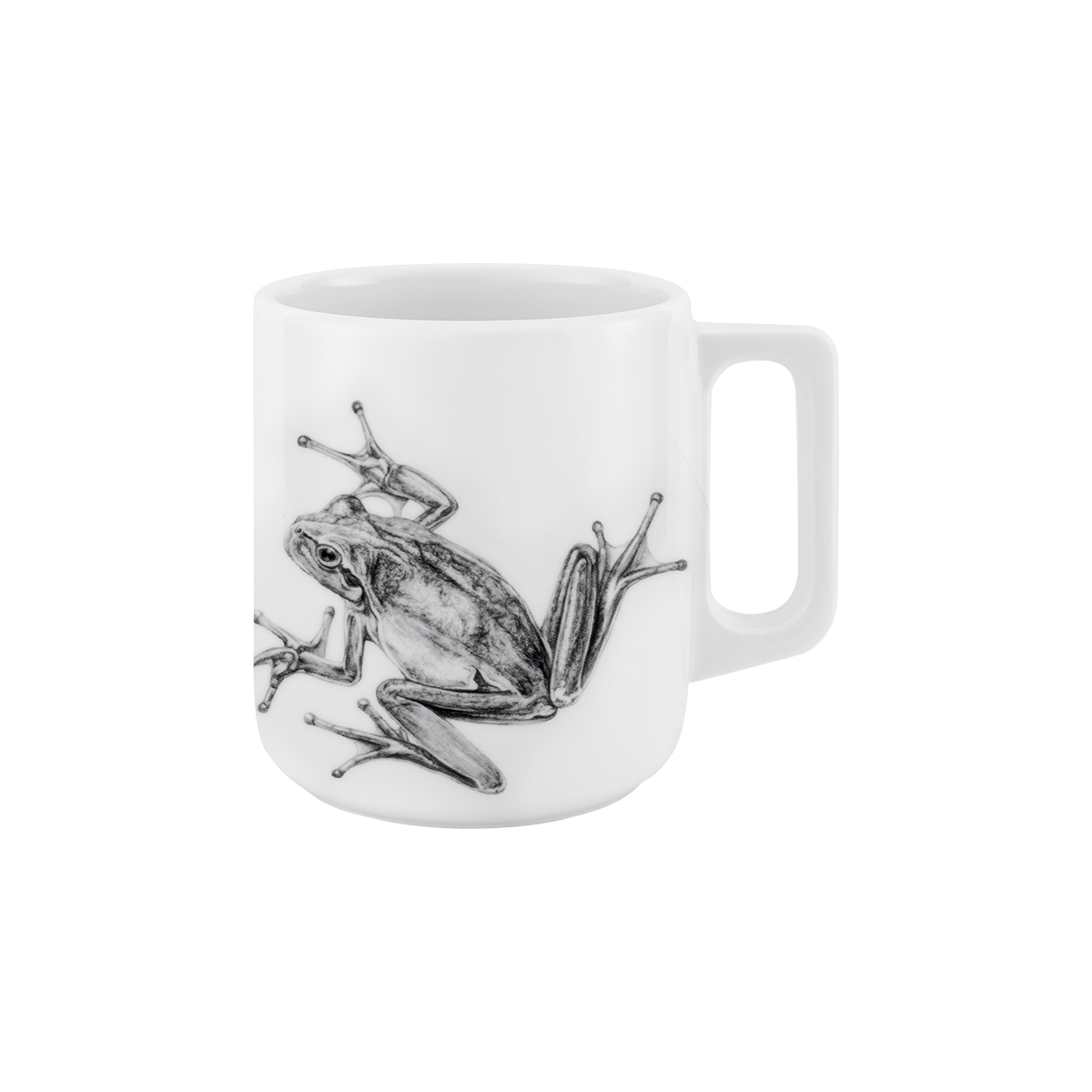 becher mit henkel 370 . frosch .