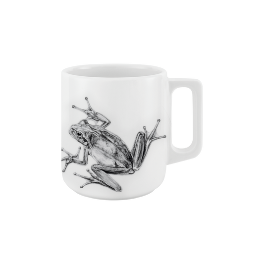 becher mit henkel 370 . frosch .