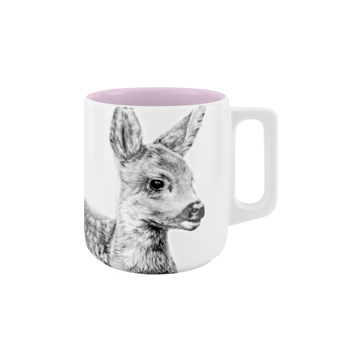 becher mit henkel 370 . innen farbig . kitz .