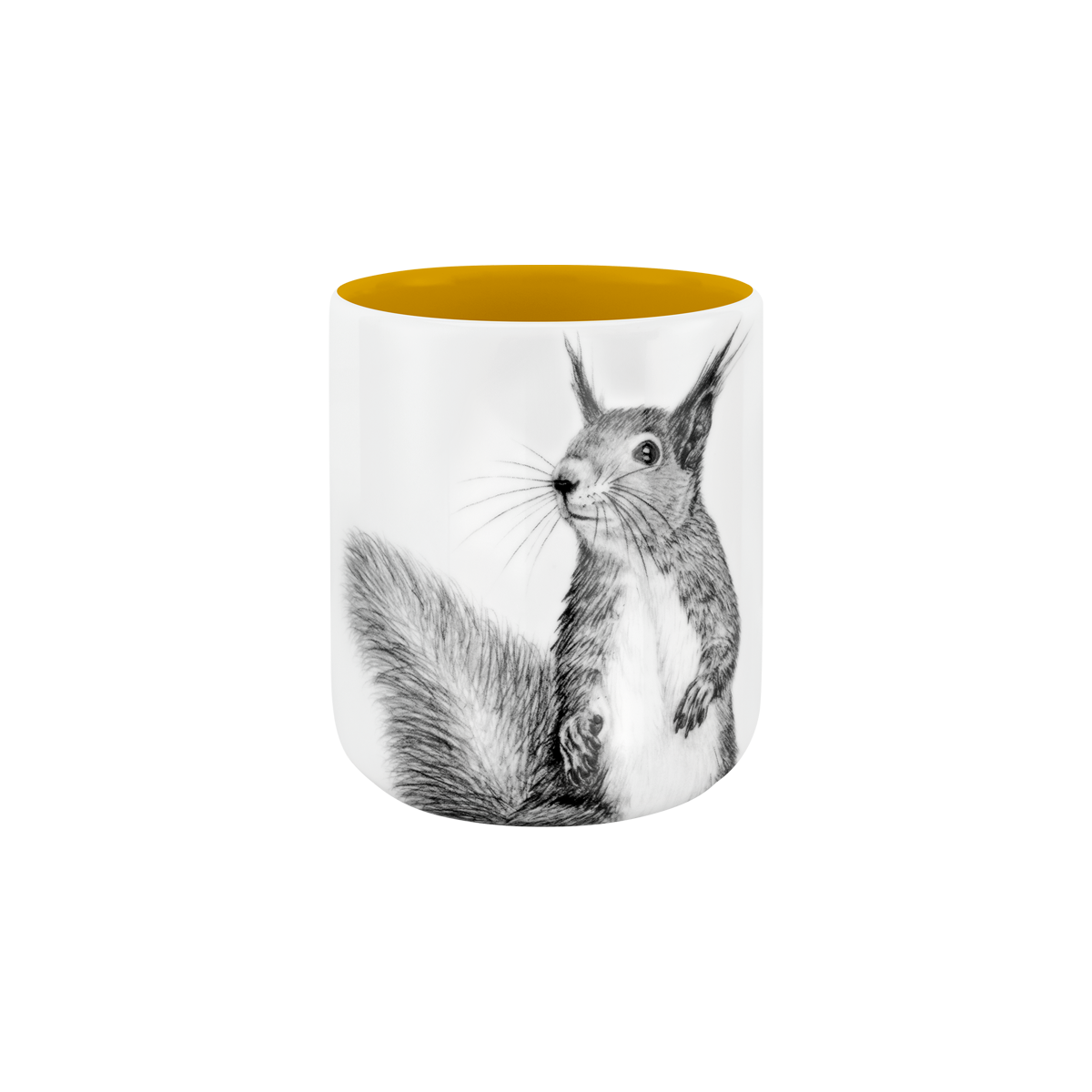 eichhörnchen . honig im tee .