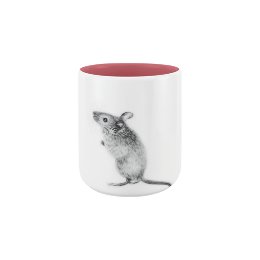 becher ohne henkel 370 . innen farbig . maus .