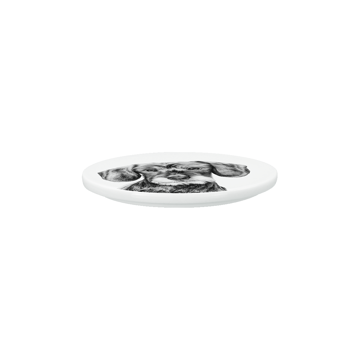 deckel 11 . untersetzer . dackel .