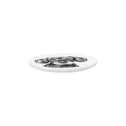 deckel 11 . untersetzer . dackel .