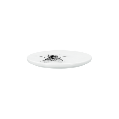 deckel 11 . untersetzer . fliege .