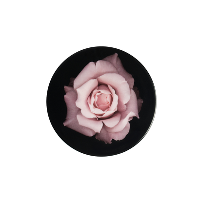 deckel 11 . untersetzer . rose .