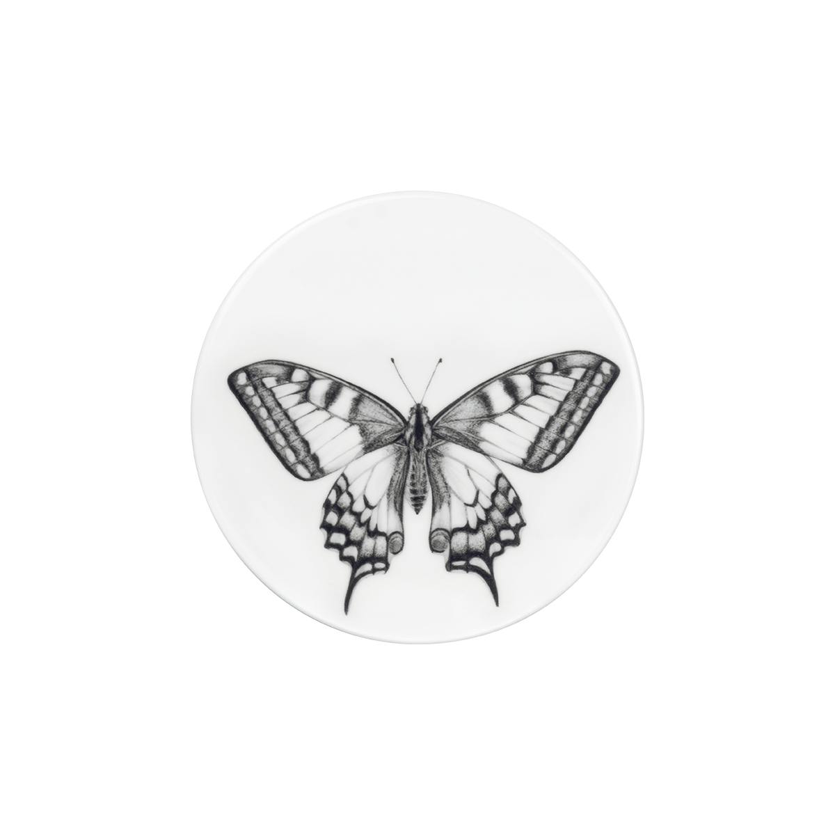 deckel 11 . untersetzer . schmetterling .