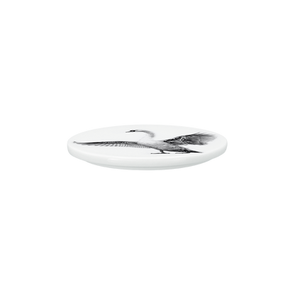deckel 11 . untersetzer . schwan .