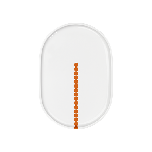 punkte 16x1 . mandarinenschalen .