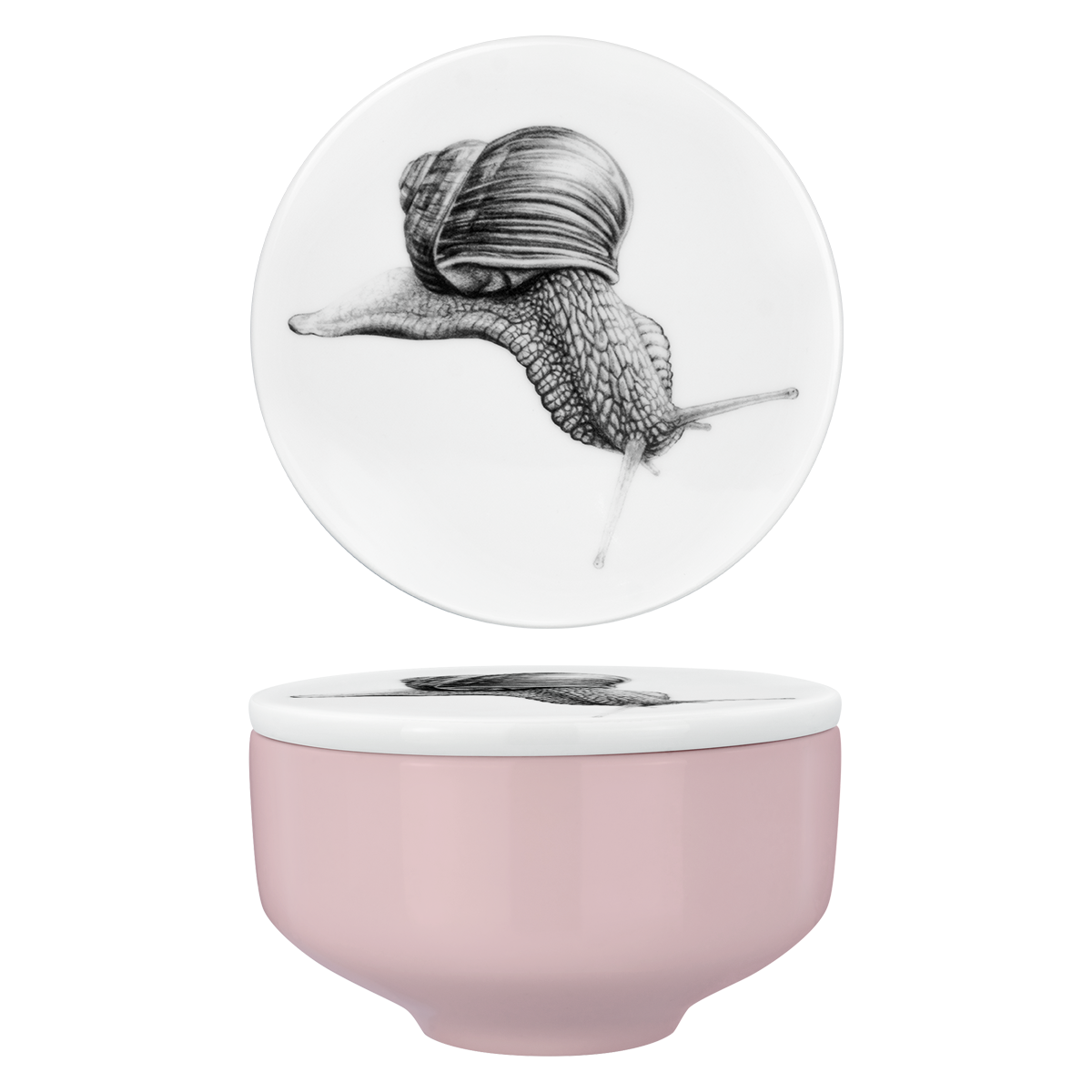 set 80 . deckel und schale