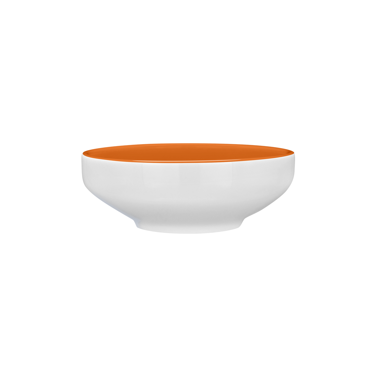 schale 12 . mandarinenschalen . handgespritzt innen .