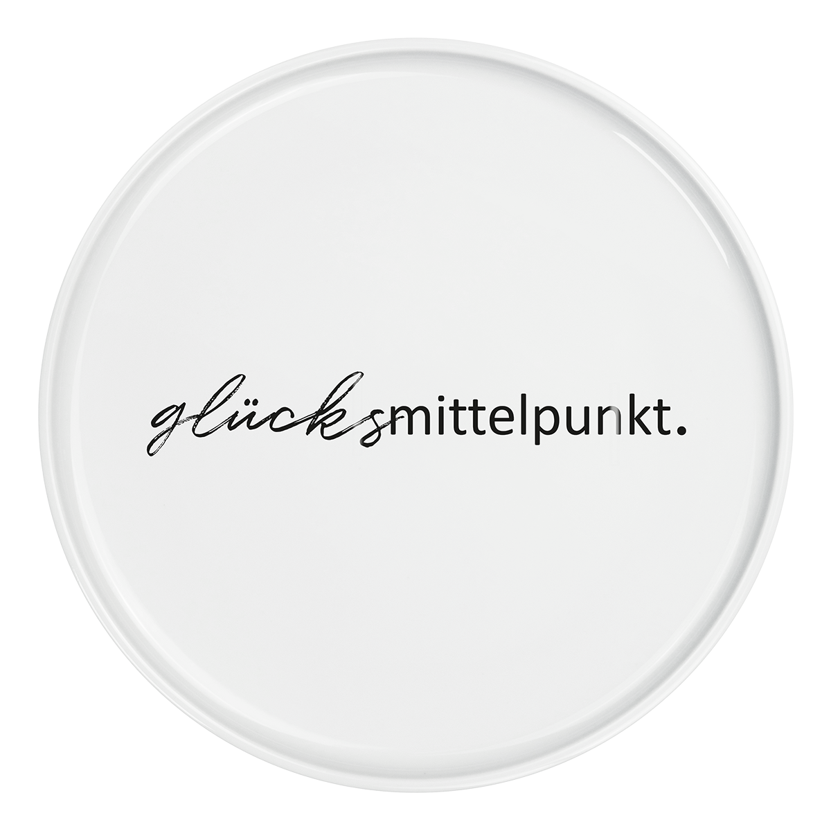 teller 28 . glücksmittelpunkt .